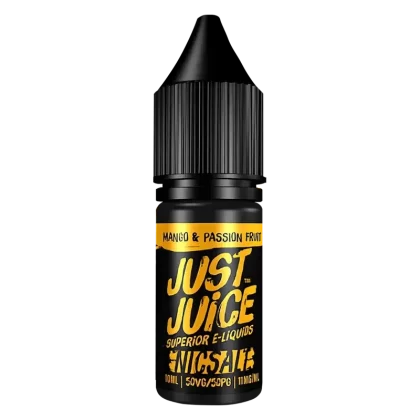 Mango & Passion Fruit Nic Salt E-Liquid 10ml by Just Juice