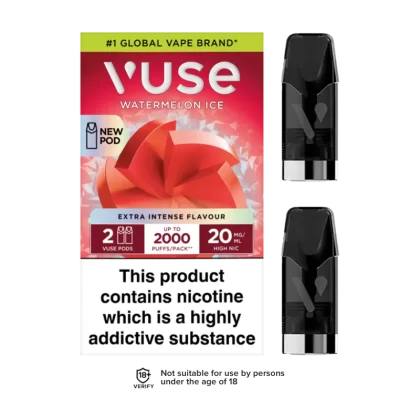 Watermelon Ice Vuse Pro Pods - Ecigwizard