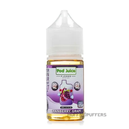 Pod Juice PJ5000 – Cranberry Grape 30mL - Vape Product, Vape Product (476A6C)