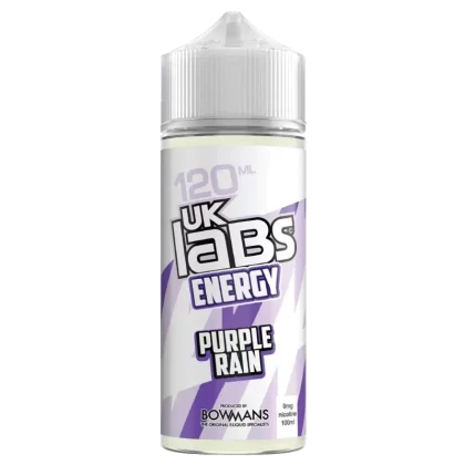 PURPLE RAIN E LIQUID BY UK LABS – ENERGY 100ML 70VG