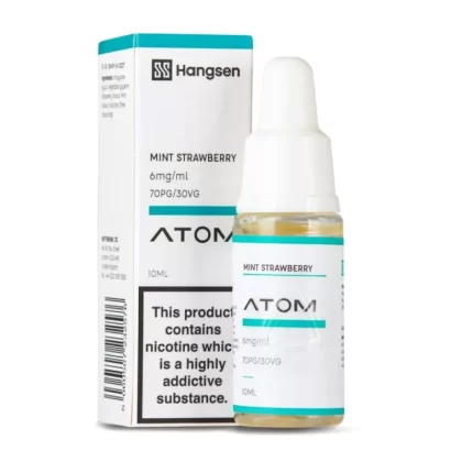 Mint Strawberry E-Liquid Atom Series by Hangsen (10ml) - 6mg