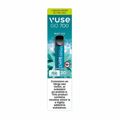 Vuse Go 700 Disposable Vape – Mint Ice