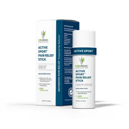 Pain Relief Stick with CBD, Active Sport | CBDMEDIC Active Sport Pain Relief Stick | Charlotte’s Web