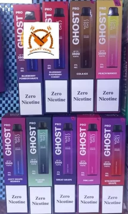 VAPES-BARS-GHOST-PRO-Zero-Nicotine-3500-Puffs-Price-in-UAE - Vapesmokezone