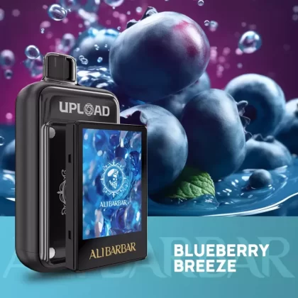 ALIBARBAR UPLOAD 25000 PUFFS – Blueberry Breeze - Oil Tank + Screen, Oil Tank Only