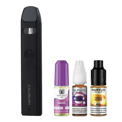 Uwell Caliburn A3 Fruity Bundle - Colour#Silver (E378BE)