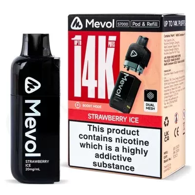 Strawberry Ice Mevol S7000 Refill Pack