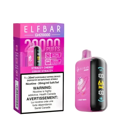 ELF BAR GH20K – STRAZZY CHERRY - Eliquidsupply