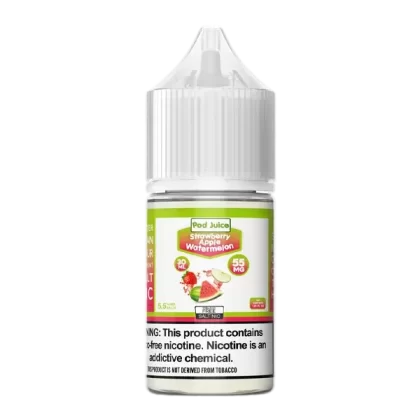 Strawberry Apple Watermelon Pod Juice - Nicotine#35mg>55mg