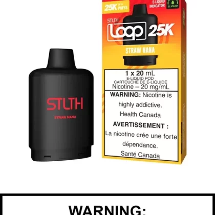 Straw Nana STLTH Loop 25K Pods