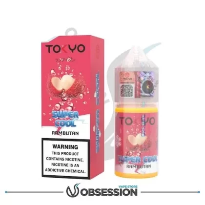 Super Cool Series Rambutan Salt By Tokyo | 30ml