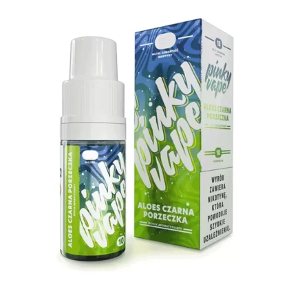 Liquid Pinky Vape 12mg 10ml Aloes Czarna Porzeczka