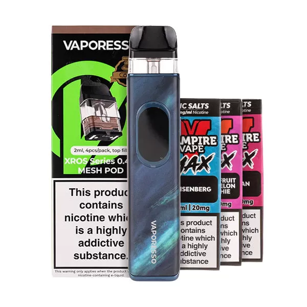 Vaporesso XROS 6 Pod Kit Bundle - Abyssal Blue / 0.6ohm - Image 2