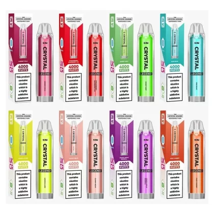 Crystal Legend Vape Disposable 4000 Puffs