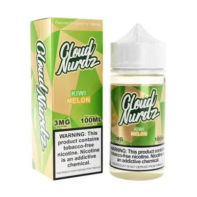 Kiwi Melon Cloud Nurdz TFN 100mL - Bottle Size#100mL>0mg>3mg>6mg>12mg>18mg