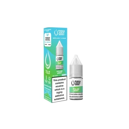 Pukka Juice Polar Mint 5000 E Liquid - Nicotine Strength#10mg (D3CABB)