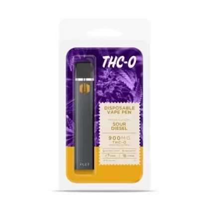 Sour Diesel Strain Vape – Sour Diesel Vape Pen – THCO – Disposable – 900mg – Buzz