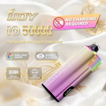 iJoy XP IO 50K - Juicy Peach Ice - Skullvaping