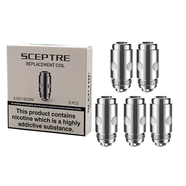 Innokin Sceptre S Replacement Coils 0.25Ω/0.5Ω/MTL0.65Ω/1.2Ω - 0.25ohm, 0.5ohm - Image 2