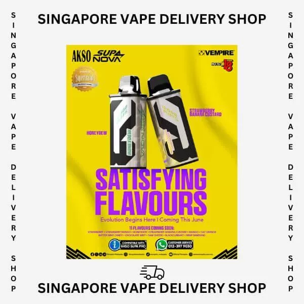 Akso Supa Nova 12000 Puffs - Cartridge Only / Ice Grape Apple - Image 2