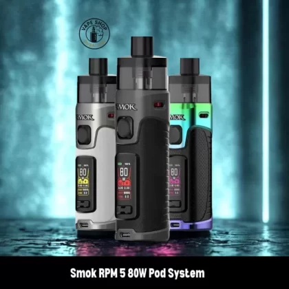Smok RPM 5 80W Pod System In Dubai, UAE - Beige Prism Rainbow, Black