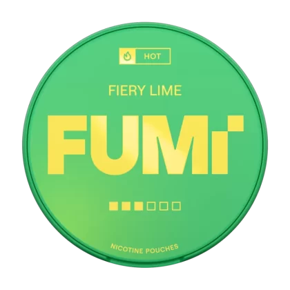 Fiery Lime FUMI Nicotine Pouches - Vapeshop Co