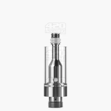 RAE | Ceramic Core Glass Vape Cartridge w/ 2mm Aperture | 0.5mL – Screw On – 400 Count