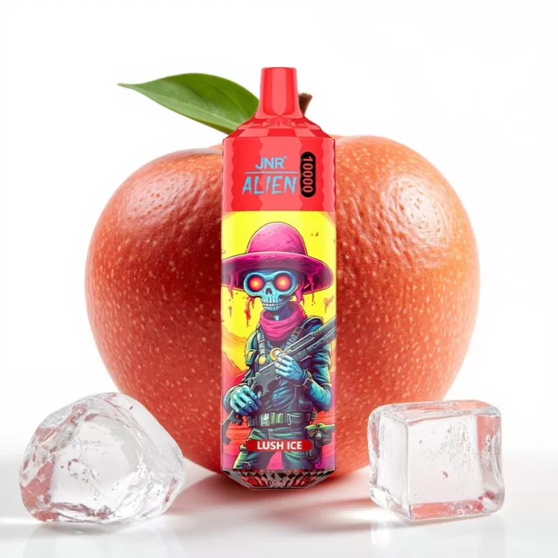 JNR Alien 10000 Puffs Hielo Lush 20ml 850mAh Tipo-C RGB Mexico vape - Fumotvapemexico