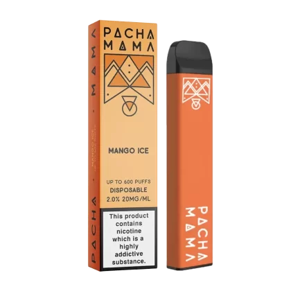 Pacha Mama 600 Vape – Mango ICE 20mg
