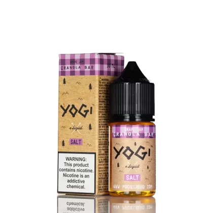 Yogi Salt Nic - Grape Jam Granola Bar - 30mL - 50mg
