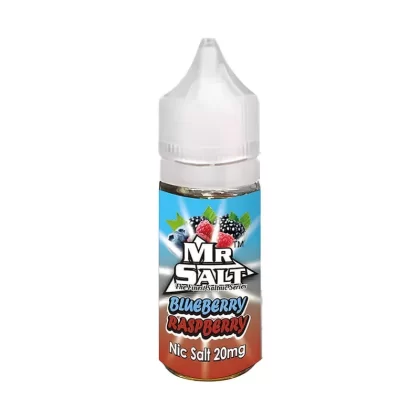 Mr Salt saltnic Blueberry Raspberry Vape Juice - 10 Pack