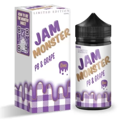 PB & Jam Monster Grape eJuice | 100mL - Vape Product; Vape Product, Vape Product