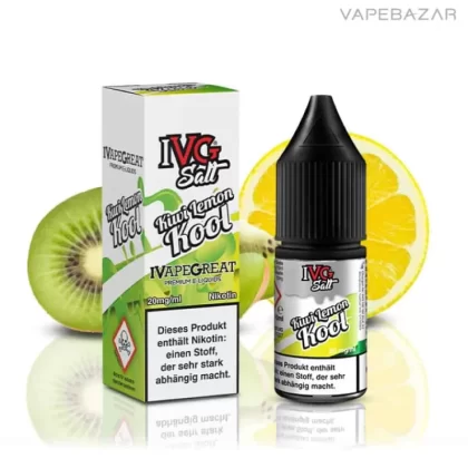 IVG Salt Liquid – Kiwi Lemon Kool - Vapebazar