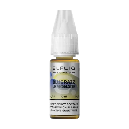Blue Razz Lemonade Elfliq Nic Salt by Elfbar - 10ml - Vape Product, Vape Product (067F68)