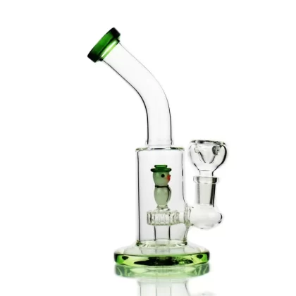 7” Snowman shower Perc Bong