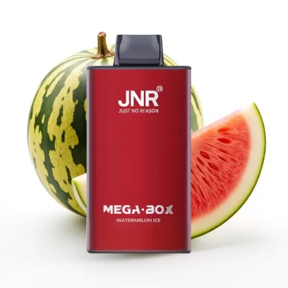 JNR Mega Box 25000 Puffs Desechable Sandía Helada, 30ml, 850mAh, Dual Mesh