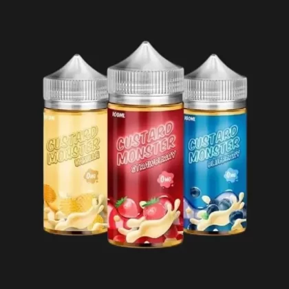CUSTARD MONSTER 100ML - Blueberry Custard / 3 MG