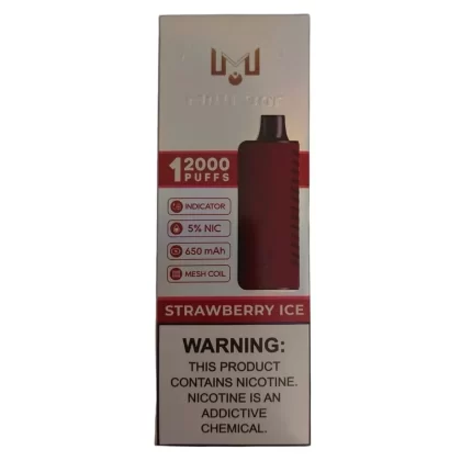 Strawberry Ice – Milli Bar 12000