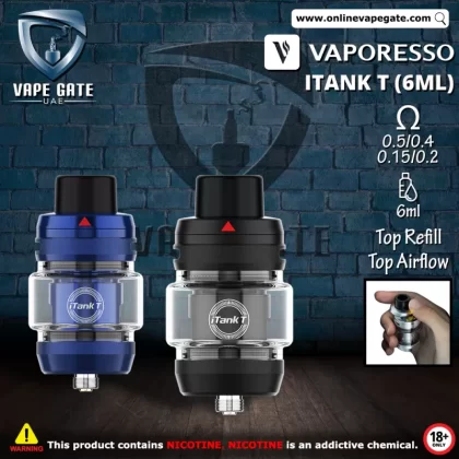 Vaporesso iTank T Tank (6ml) - Blue