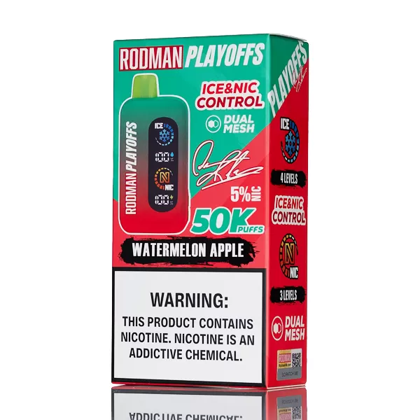 RODMAN Playoffs 50K 50000 Puffs Disposable Vape - Lychee Watermelon - Image 3