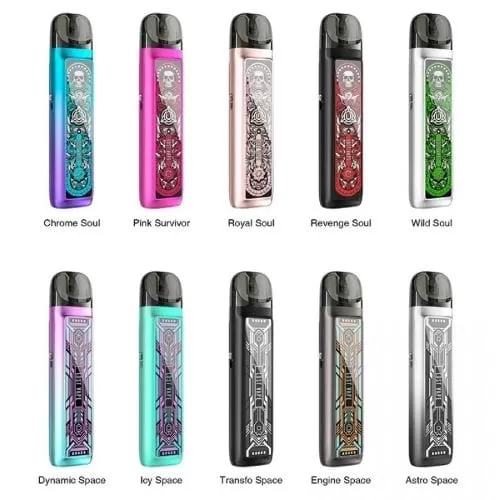 Lost Vape URSA NANO 2 22W Pod Kit - Astro Space, Chrome Soul