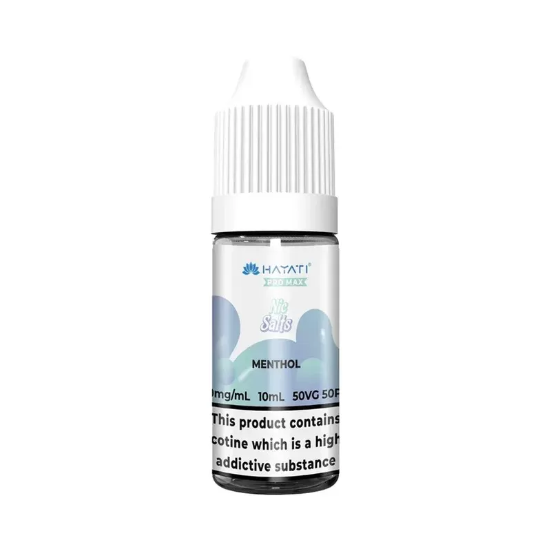 Hayati Pro Max Menthol Nic Salt E Liquid - Nicotine Strength#20mg>10mg