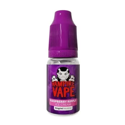 Raspberry Ripple Ice Cream E-Liquid by Vampire Vape (10ml) - 0mg