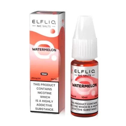 Watermelon Nic Salt E-Liquid by Elfliq