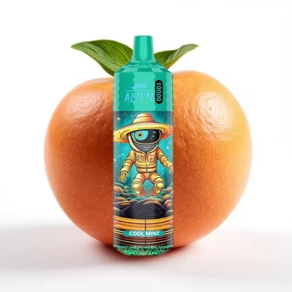 JNR Alien 10000 Puffs Menta Refrescante 850mAh 20ml RGB Mexico vape - Fumotvapemexico