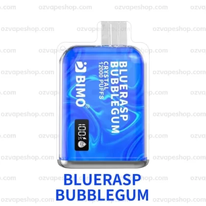 BIMO Crystal 12k Puffs- Blueberry Raspberry Bubblegum - Vape Store