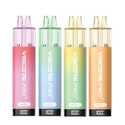 Uwell Viscore Pro+ Prefilled Pod Kit Raspberry Edition - Nicotine Strength#20mg (84D2B9)