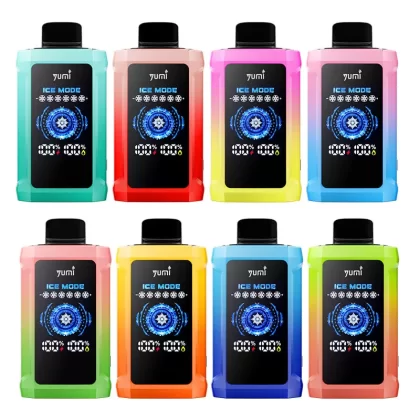 YUMI P20000 (Adjustable ICE Level) Disposable Kit 650mAh - Iced Blue Razz Lemonade / 1pc / 50mg / CN-SZ Warehouse