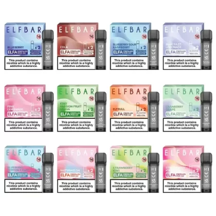 ELF BAR ELFA PODS Replaceable Pre-Filled | 2ML | 2 Pack | 20MG