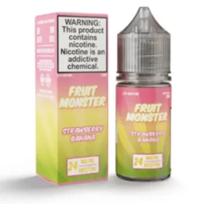 Strawberry Banana Nicotine Salt by Fruit Monster - Vape Product; Vape Product, Vape Product